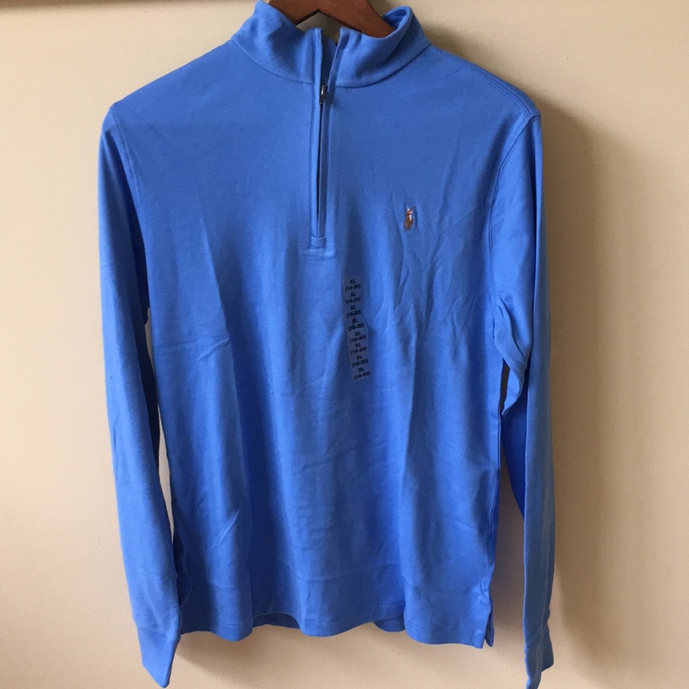 NWT Polo RL half zip pullover